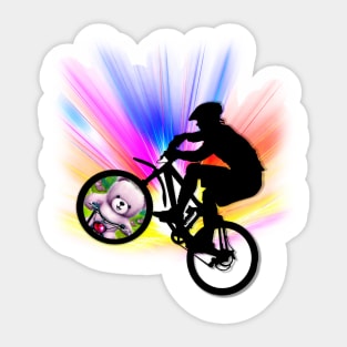 Bike Riding Sticker